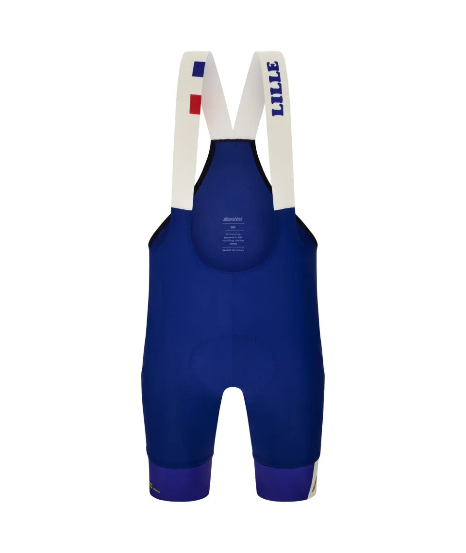 TDF GRAND DEPART LILLE BIB SHORTS - Santini - Cobbled Climbs