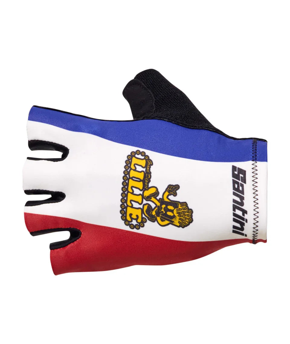 TDF GRAND DEPART LILLE GLOVES - Santini - Cobbled Climbs