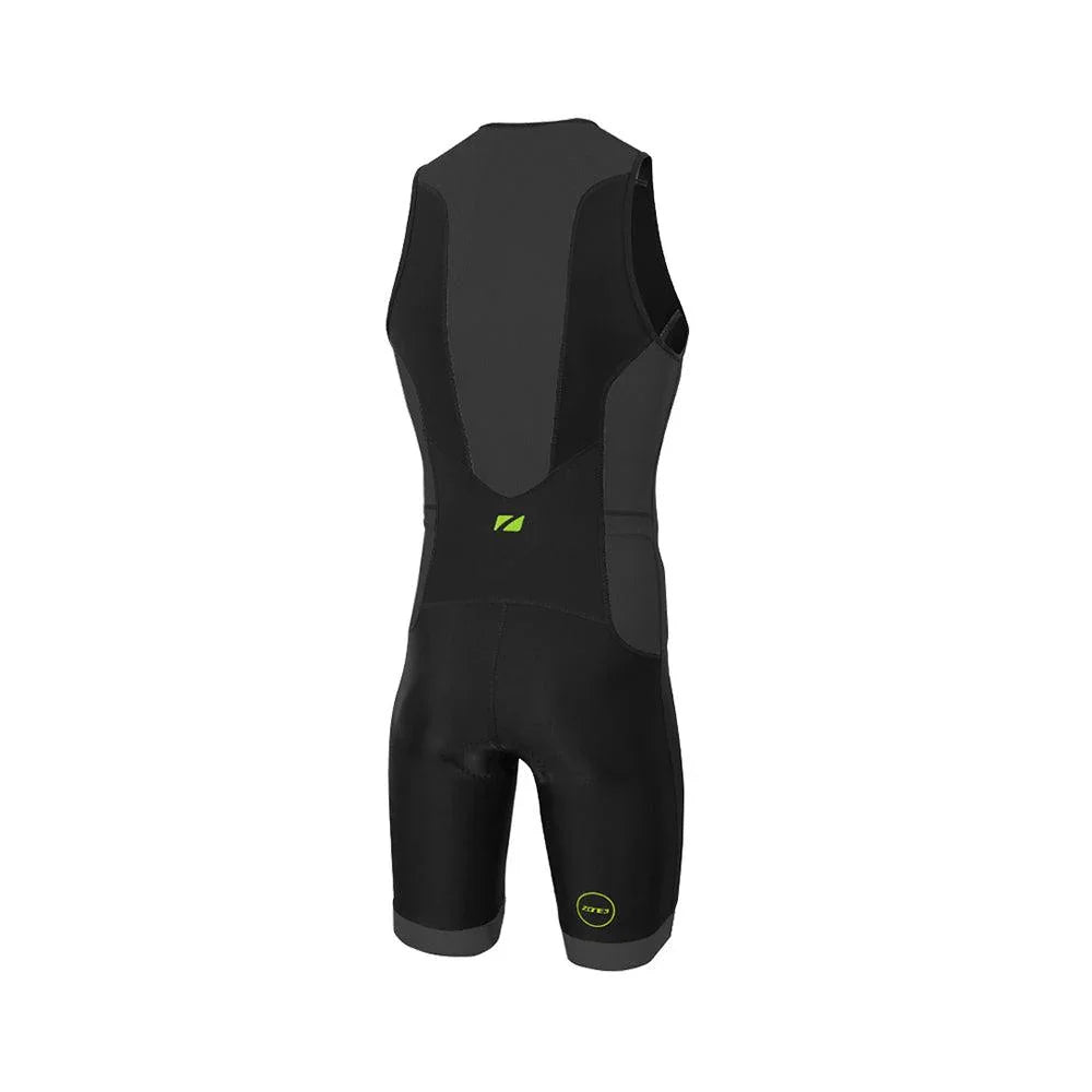 AQUA FLO MENS SLEEVELESS TRISUIT - Zone 3 - Cobbled Climbs
