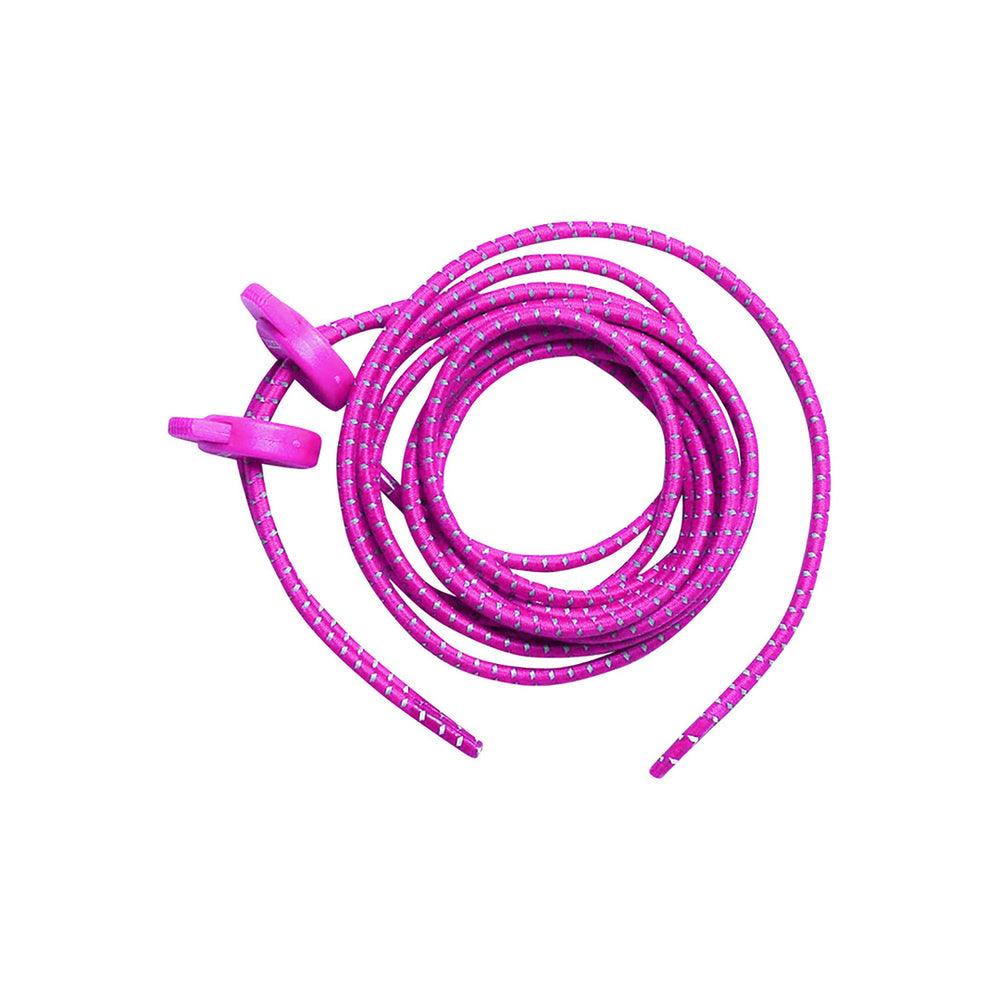 Zone 3 Elastic Shoe Laces (Neon Pink) - BUMSONTHESADDLE