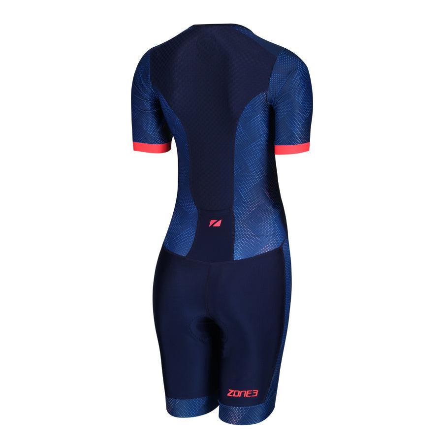 Zone 3 Revolution Women's Trisuit (Full Print) - BUMSONTHESADDLE