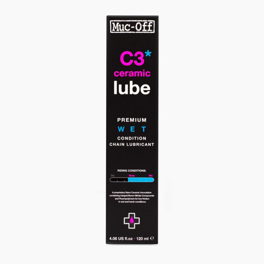 C3 CERAMIC WET CHAIN LUBE – Muc-Off premium cycling Lubes in India from Cobbled Climbs