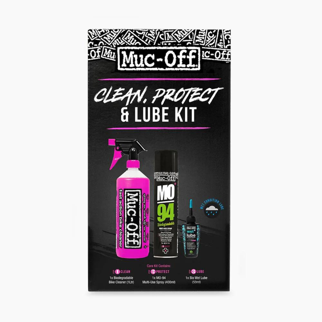 BICYCLE CLEAN, PROTECT + LUBE KIT – Muc-Off premium cycling Kits & Bundles in India from Cobbled Climbs