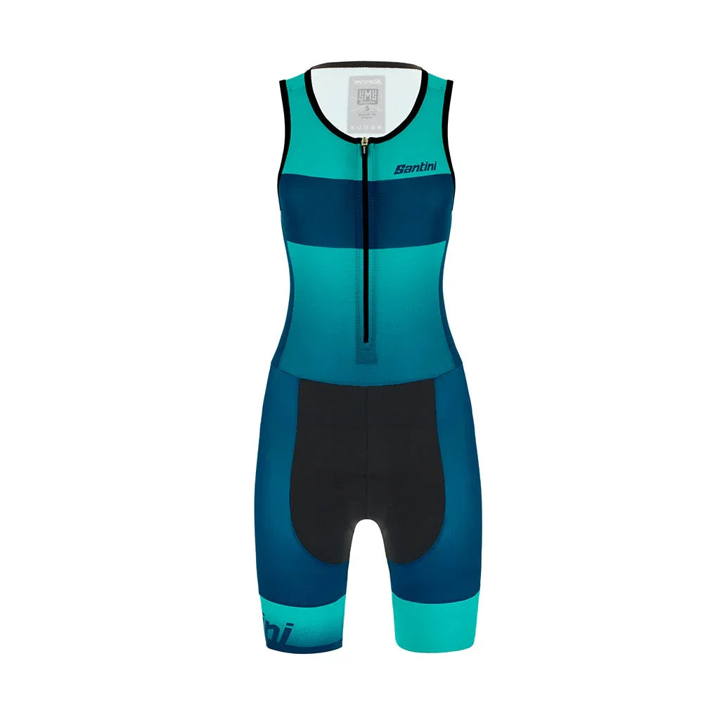 FEROX SLEEVELESS WOMEN TRISUIT - Santini - Cobbled Climbs