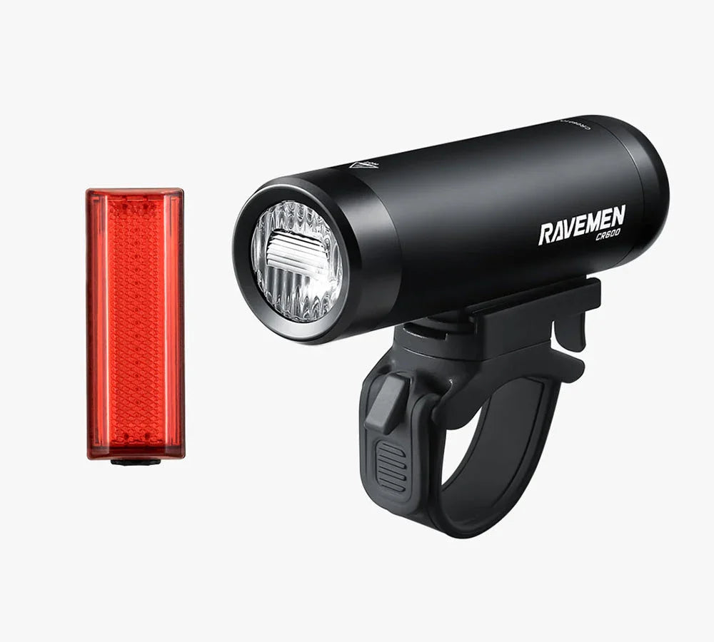 LS-10 BICYCLE FRONT & REAR COMBO LIGHT - Ravemen - Cobbled Climbs