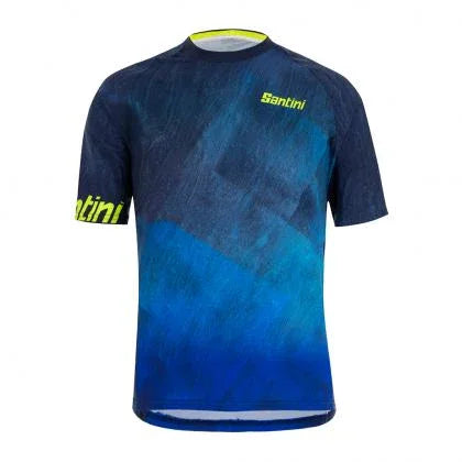Rock MTB Mens Cycling Jersey - Santini - Cobbled Climbs
