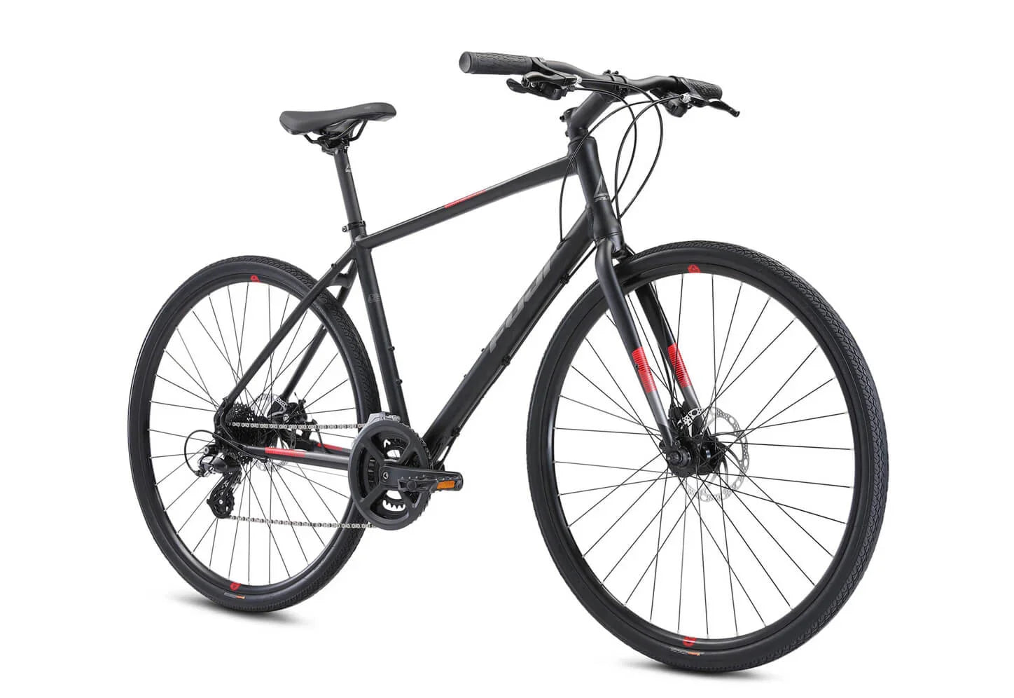 Absolute 1.9 Tourney DISC Hybrid Bike | Fuji | Cobbled Climbs – view 2