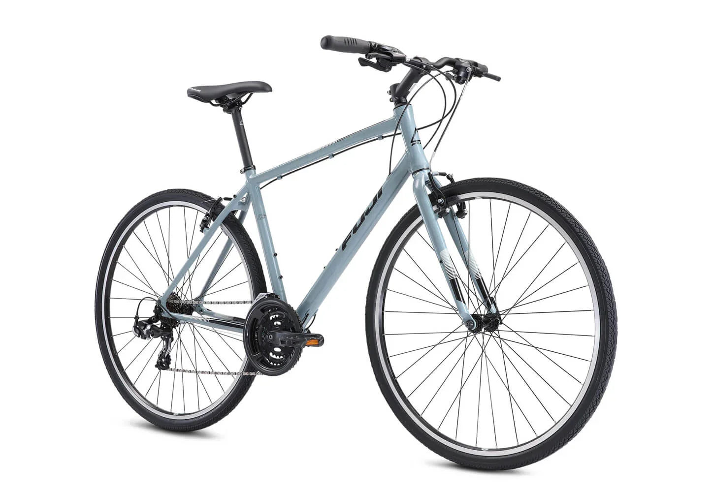 Absolute 2.1 Tourney RIM Hybrid Bike | Fuji | Cobbled Climbs – view 2
