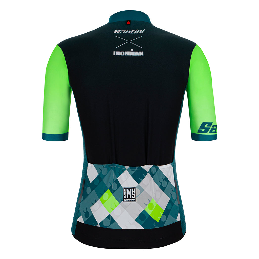 VIS IRONMAN MENS CYCLING JERSEY – Santini premium cycling Jerseys in India from Cobbled Climbs