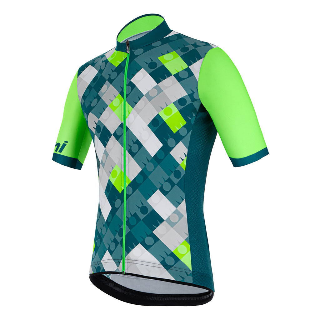 VIS IRONMAN MENS CYCLING JERSEY – Santini premium cycling Jerseys in India from Cobbled Climbs