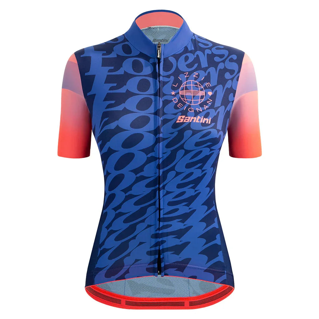 LIZZIE LOVERS WOMENS CYCLING JERSEY - Santini - Cobbled Climbs
