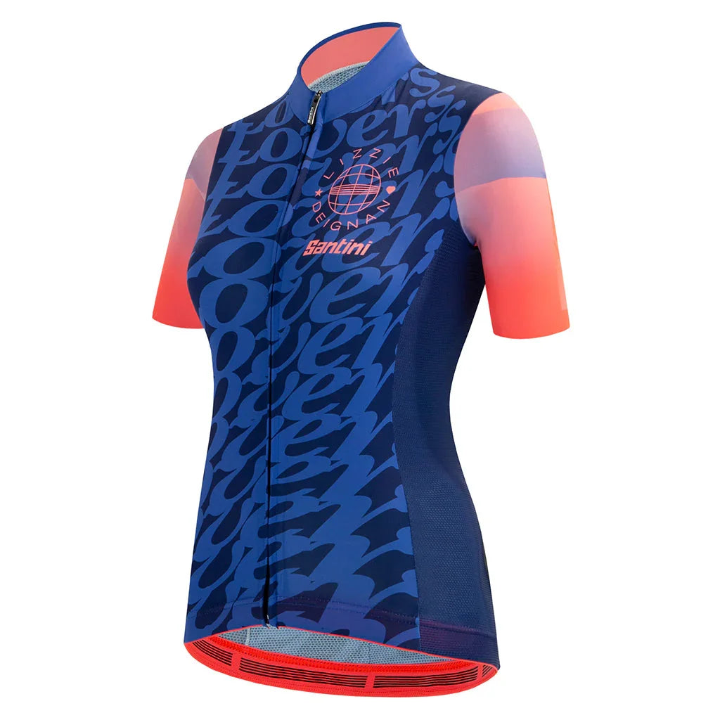 LIZZIE LOVERS WOMENS CYCLING JERSEY - Santini - Cobbled Climbs