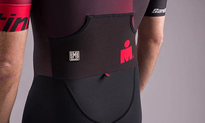 Ironman Ikaika Mens Cycling Trsuit - Santini - Cobbled Climbs