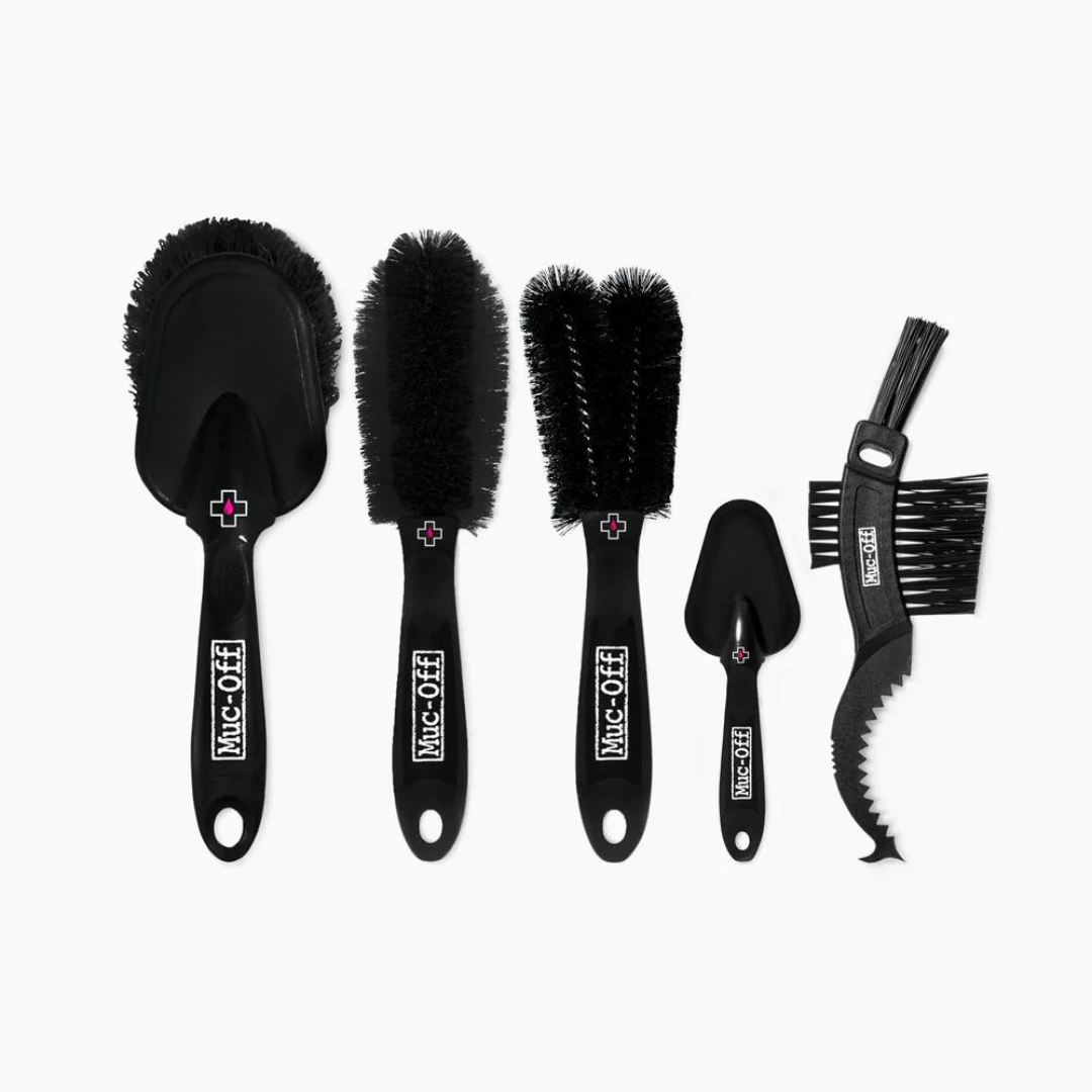 5 X PREMIUM BRUSH KIT – Muc-Off premium cycling Brushes in India from Cobbled Climbs