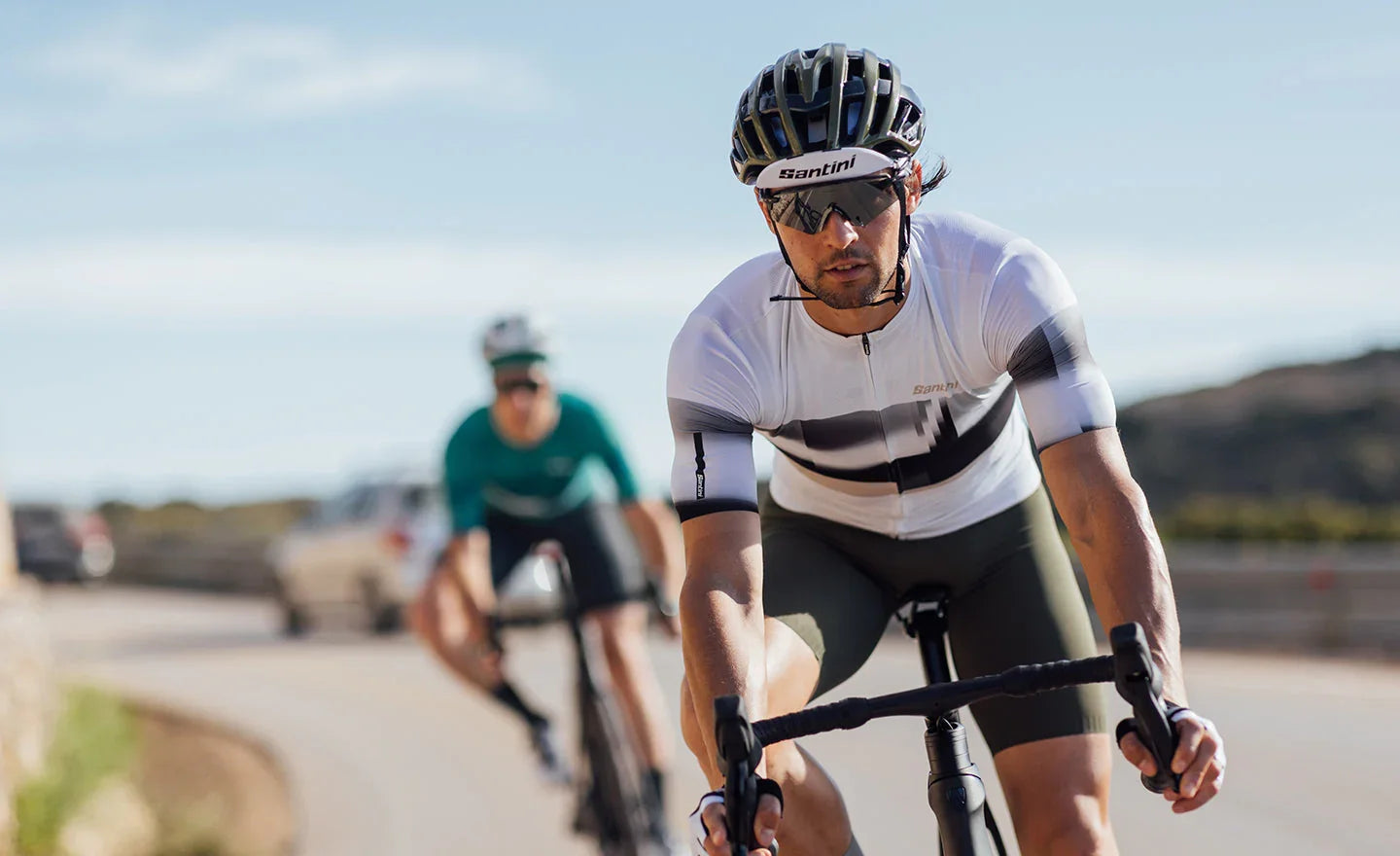 MIRAGE MENS CYCLING JERSEY - Santini - Cobbled Climbs