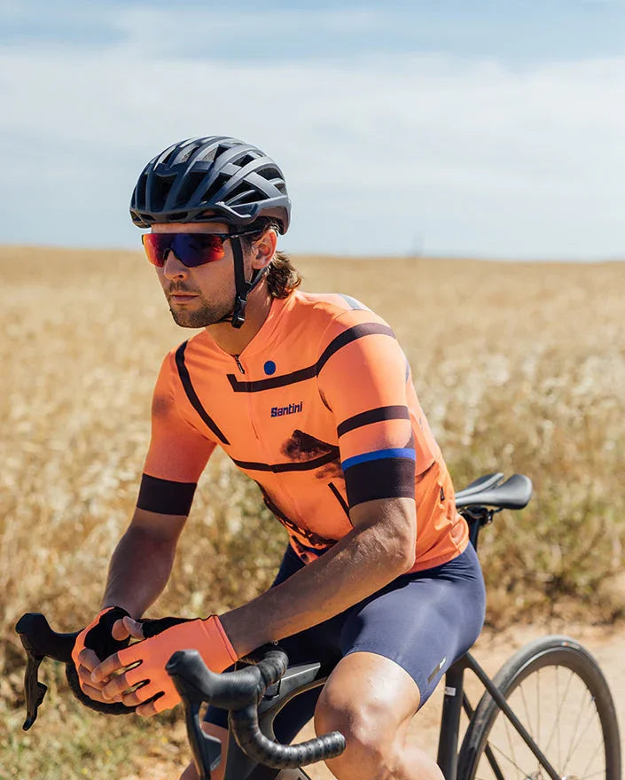 DELTA BERG MENS CYCLING JERSEY - Santini - Cobbled Climbs