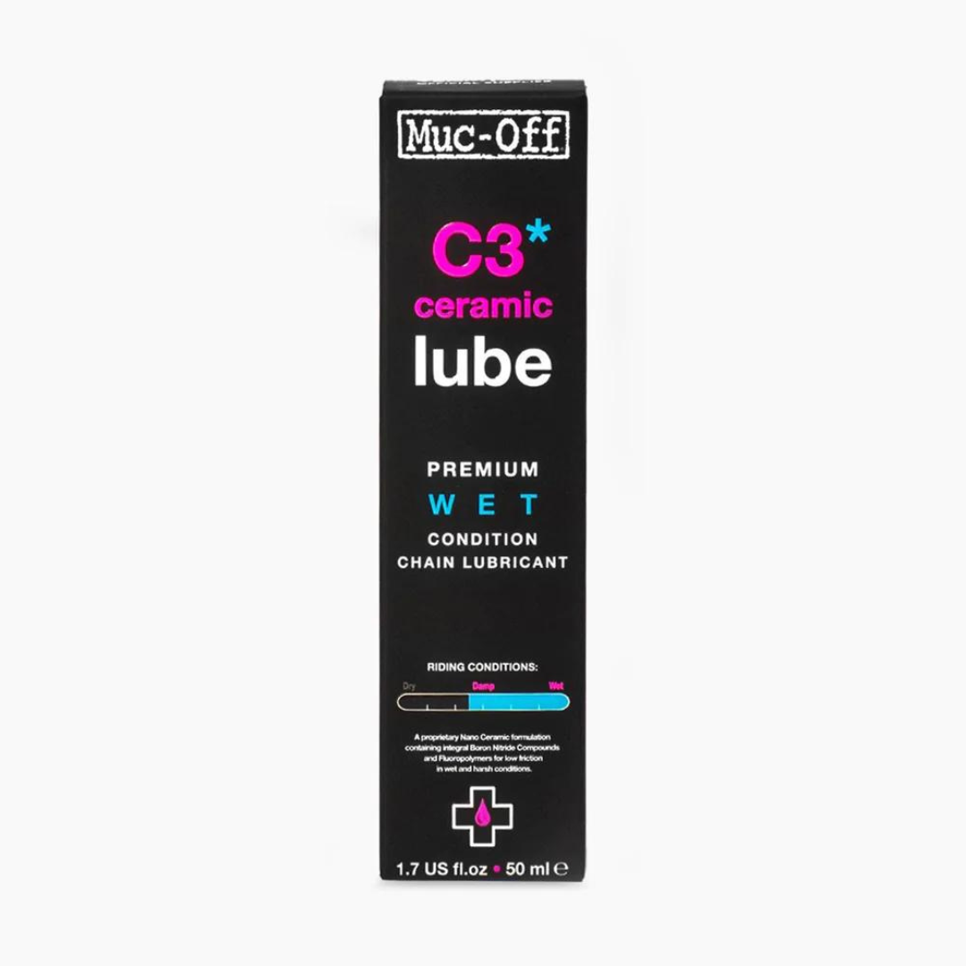 C3 CERAMIC WET CHAIN LUBE – Muc-Off premium cycling Lubes in India from Cobbled Climbs