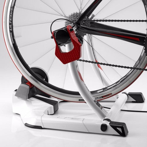 QUBO POWER MAG B+ MAGNETIC WHEEL ON SMART TRAINER – Elite premium cycling Trainers in India from Cobbled Climbs