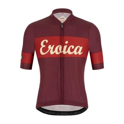 EROICA RUBY MENS CYCLING JERSEY - Santini - Cobbled Climbs
