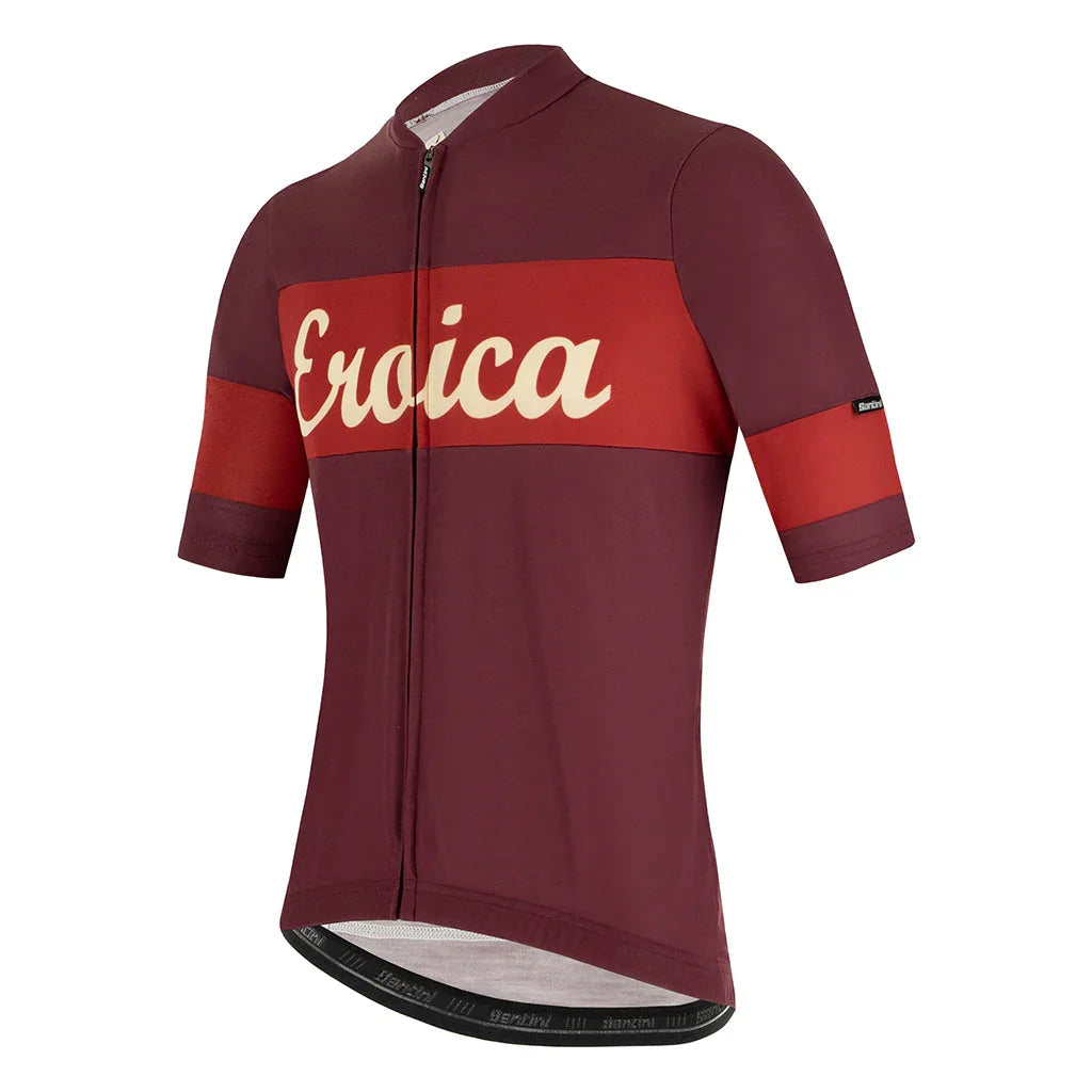 EROICA RUBY MENS CYCLING JERSEY - Santini - Cobbled Climbs