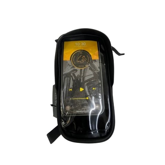 TOP TUBE BAG WITH MOBILE HOLDER – Krutials premium cycling Frame Bags in India from Cobbled Climbs