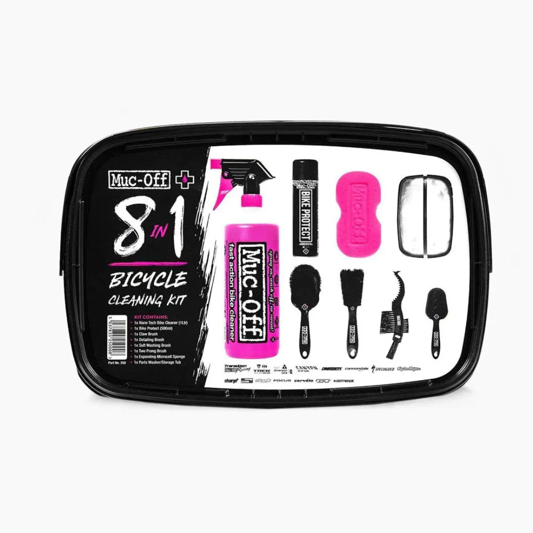 8 in 1 Bicycle Cleaning Kit | Muc-Off | Cobbled Climbs – view 2