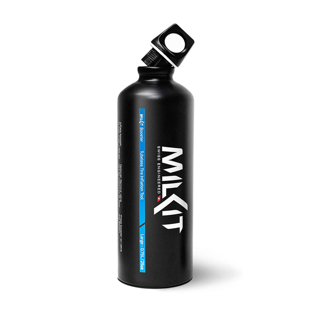 TUBELESS BOOSTER + BOTTLE – Milkit premium cycling Tubeless Sealant in India from Cobbled Climbs