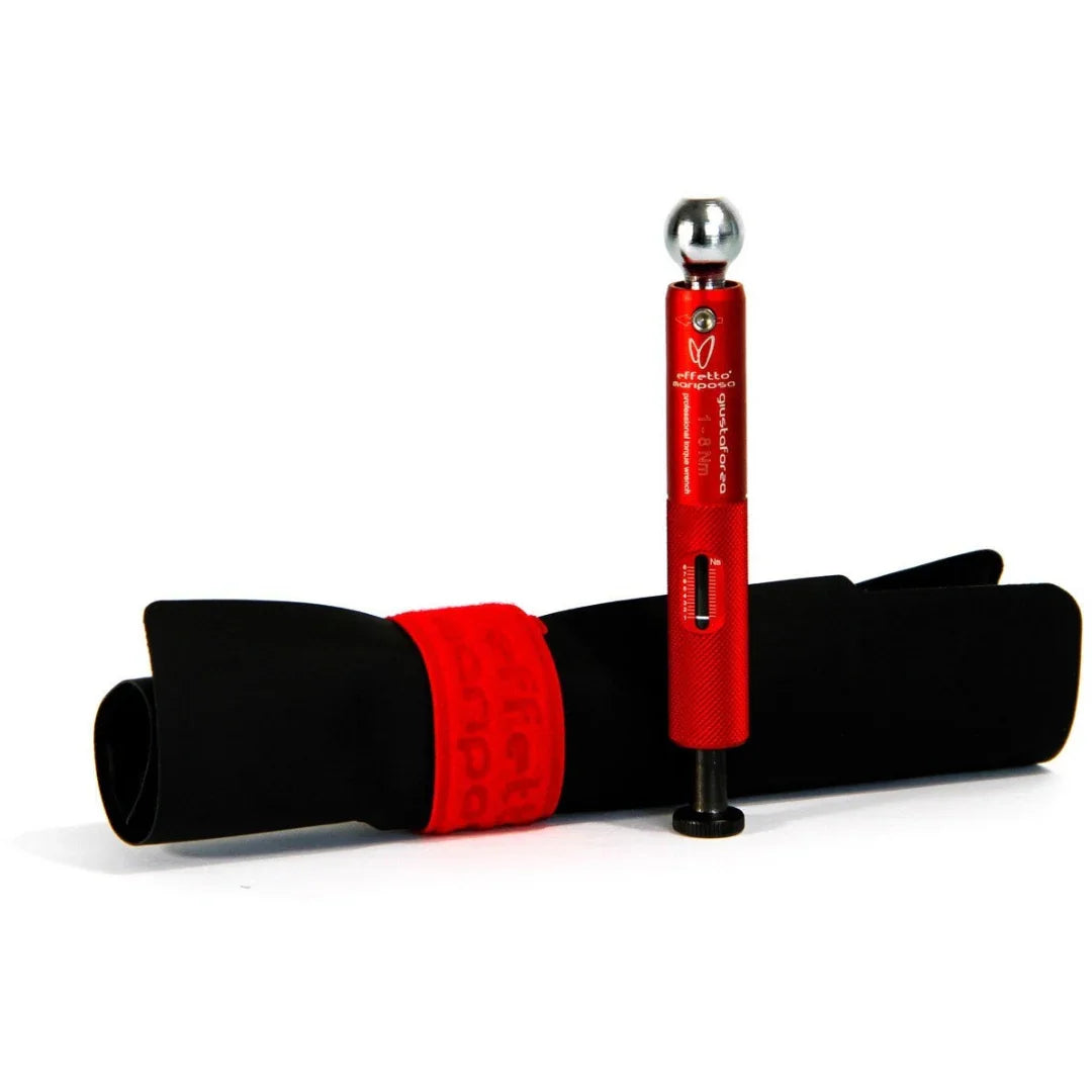 GIUSTAFORZA DLX 1-8 NM TORQUE WRENCH RED - Effetto Mariposa - Cobbled Climbs