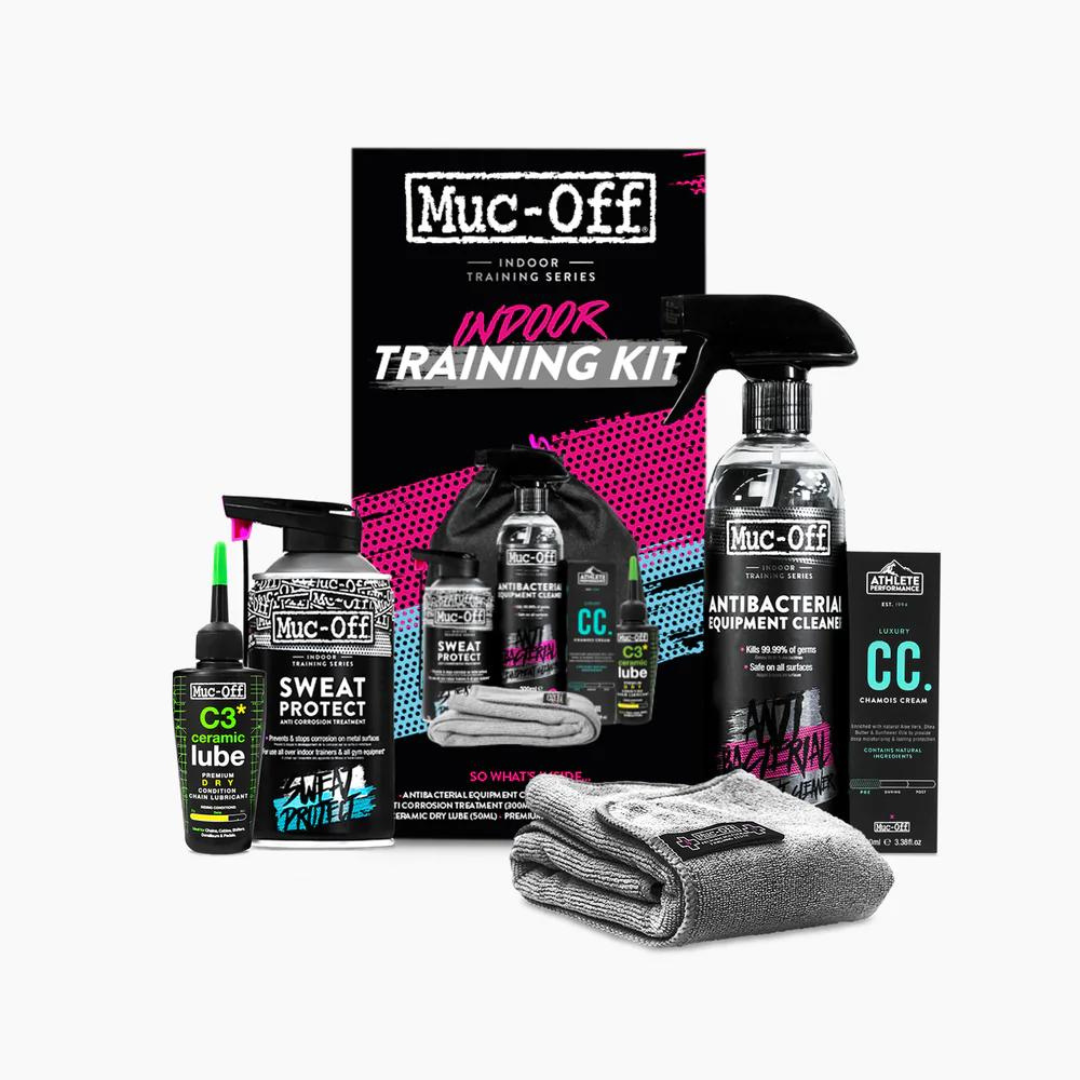 INDOOR TRAINING KIT – Muc-Off premium cycling Kits & Bundles in India from Cobbled Climbs