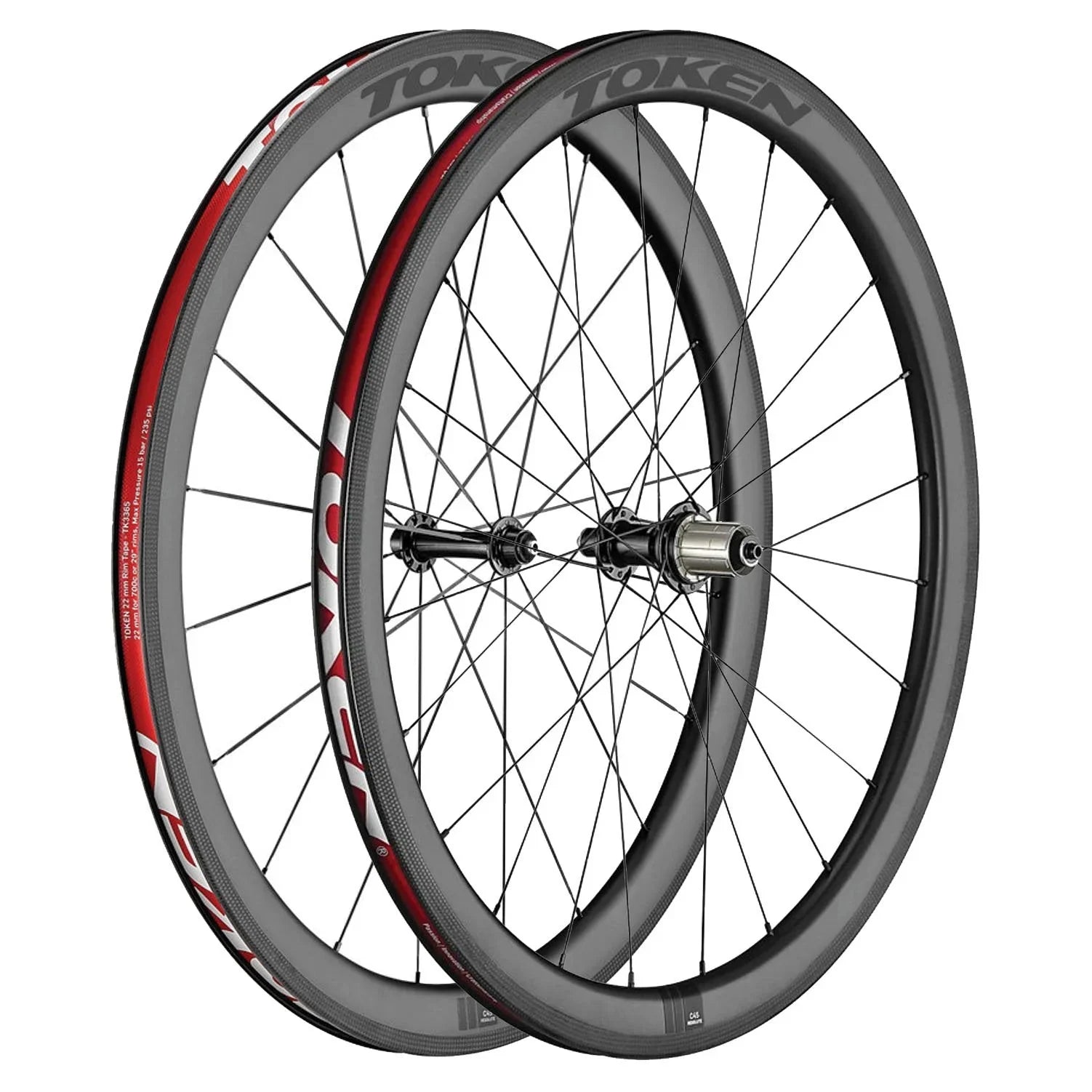 Resolute C45r RIM Brake Road Wheelset | Token | Cobbled Climbs