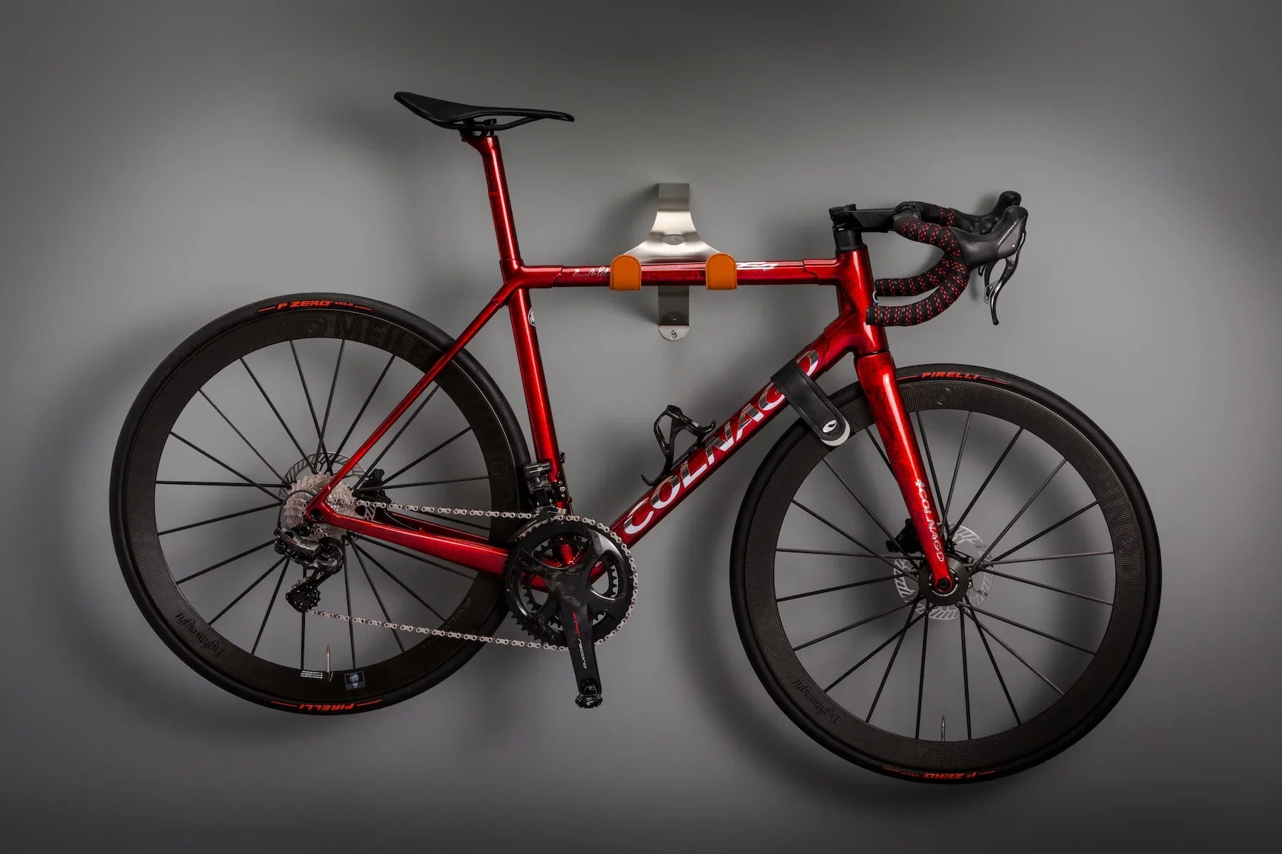 Ssl Roadie Bike Hanger - Orange - Cactus Tongue - Cobbled Climbs