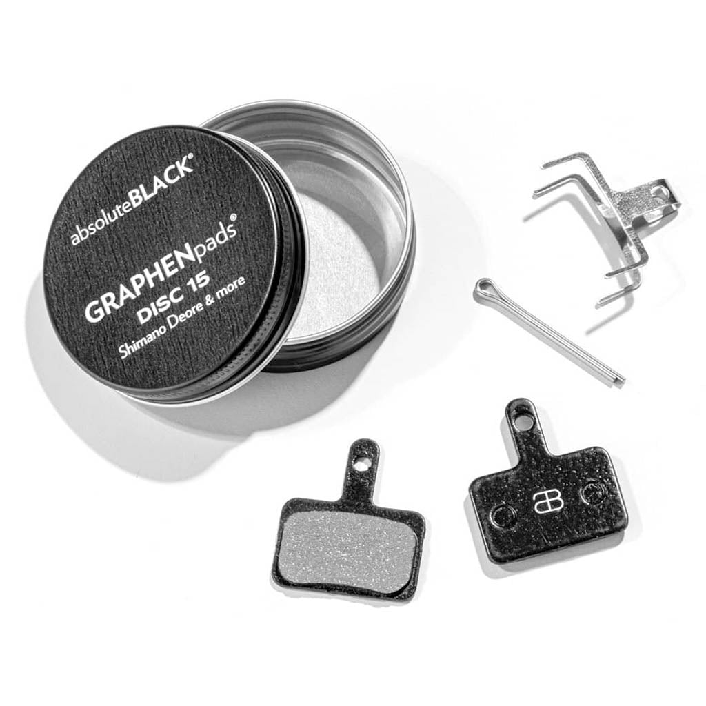 GRAPHENPADS DISC BRAKE PADS – Absolute Black premium cycling Brake Pads in India from Cobbled Climbs
