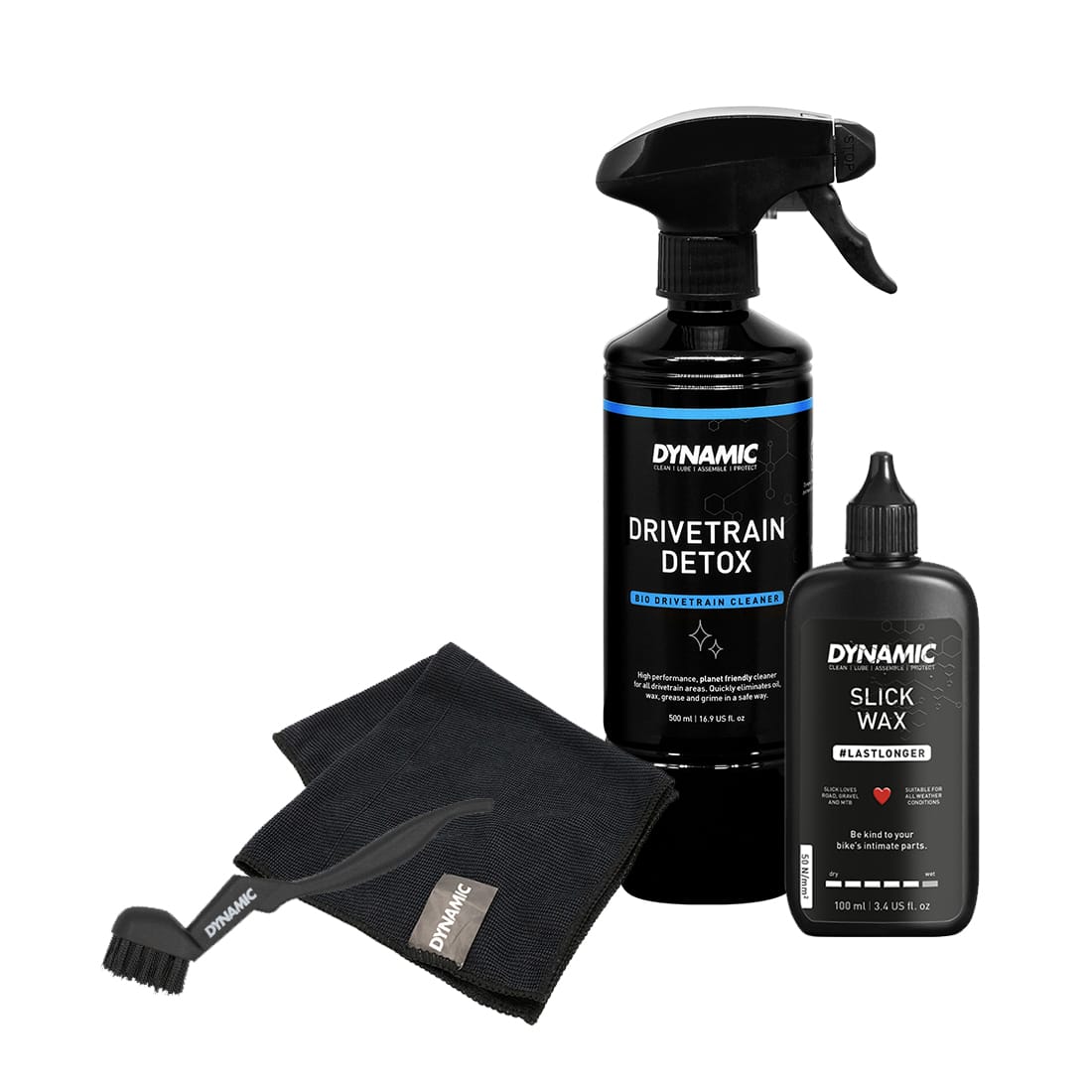 SUPER SLICK SET IN 4-IN-1 BOX – Dynamic premium cycling Bike Care Kits in India from Cobbled Climbs