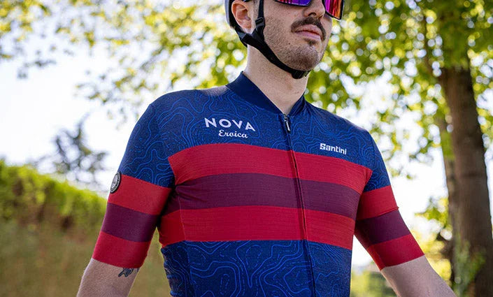 EROICA ARTE MENS CYCLING JERSEY - Santini - Cobbled Climbs