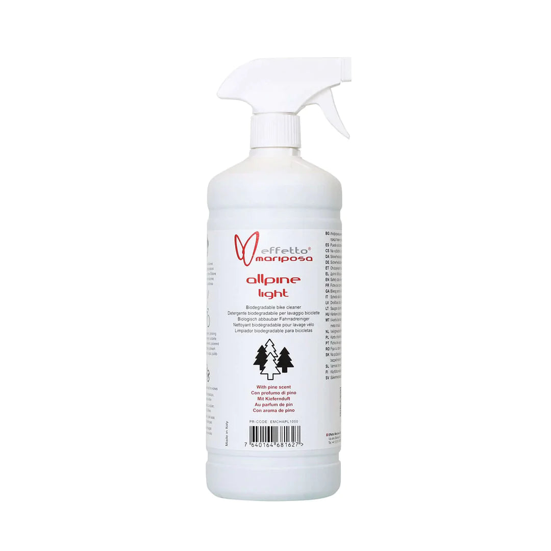 ALLPINE LIGHT BIODEGRADABLE BIKE CLEANER – Effetto Mariposa premium cycling Bike Cleaning in India from Cobbled Climbs