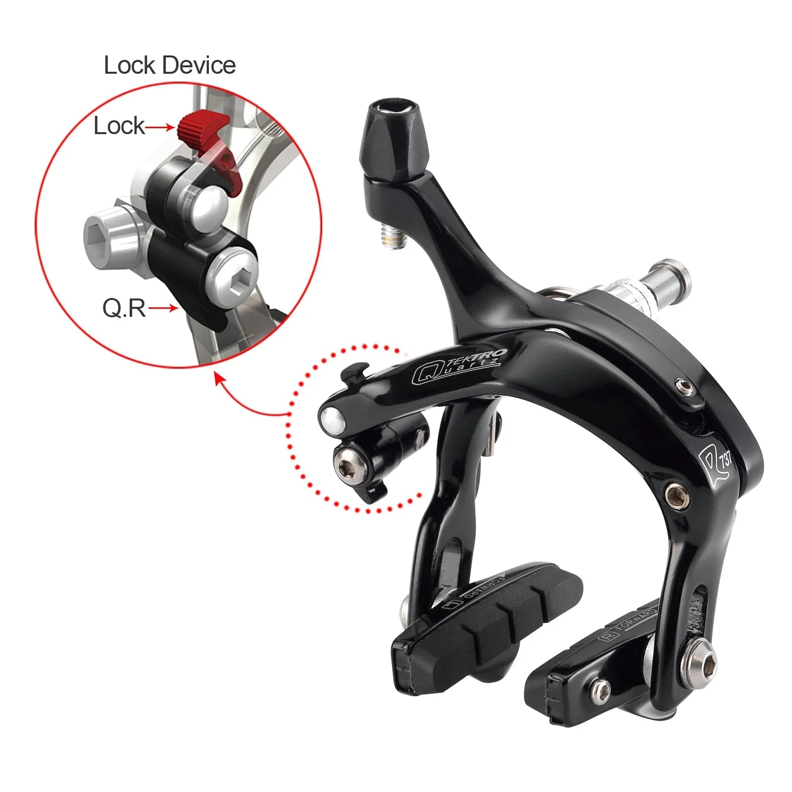 R737 ROAD DUAL PIVOT BRAKE CALIPER - Tektro - Cobbled Climbs