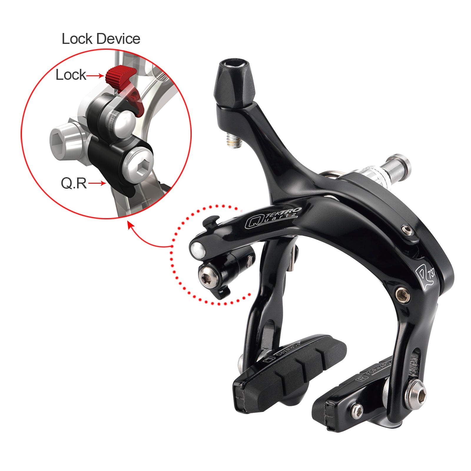 R737 ROAD DUAL PIVOT CALIPER BRAKE from Tektro Cobbled Climbs