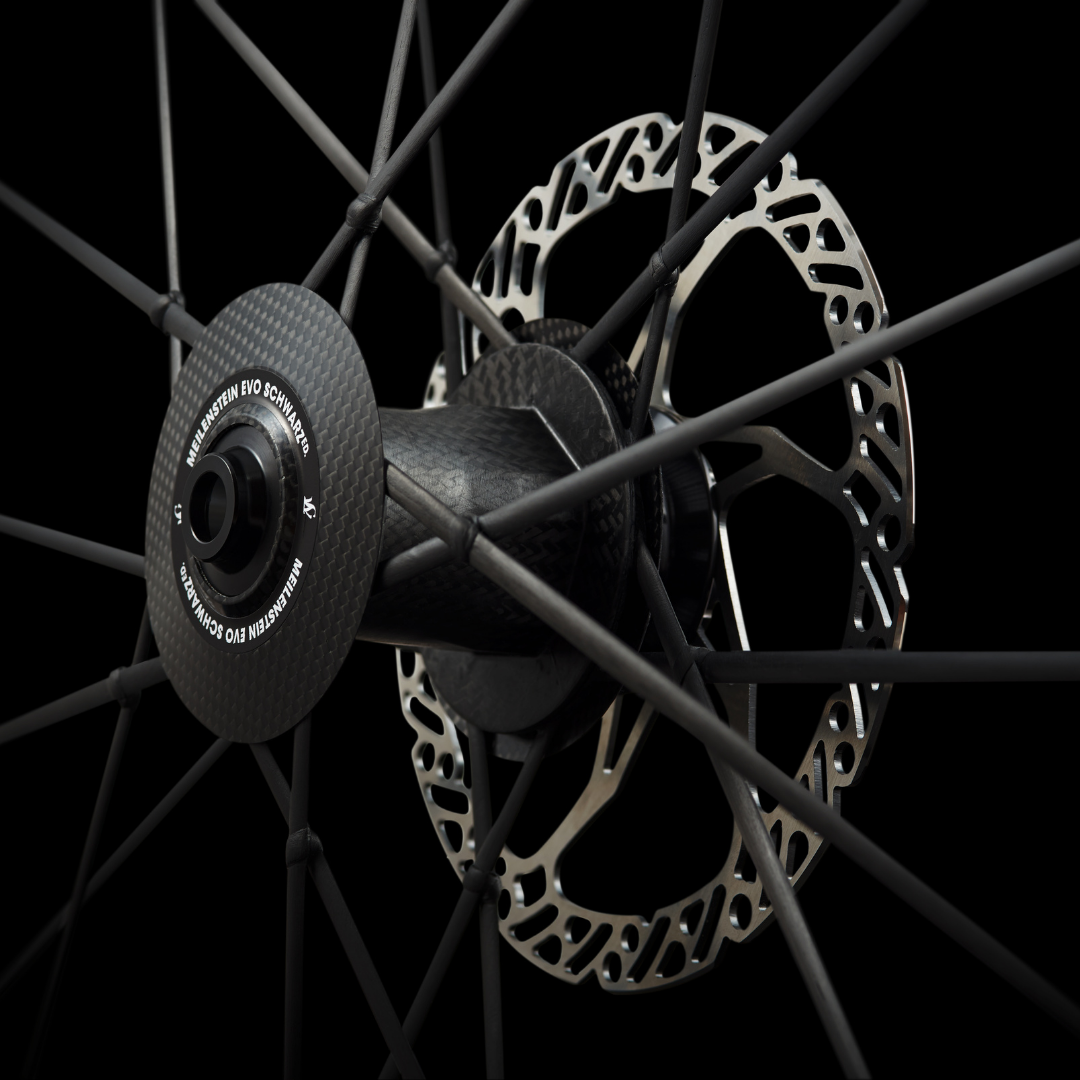 MEILENSTEIN EVO SCHWARZ EDITION DISC WHEELSET - Lightweight - Cobbled Climbs