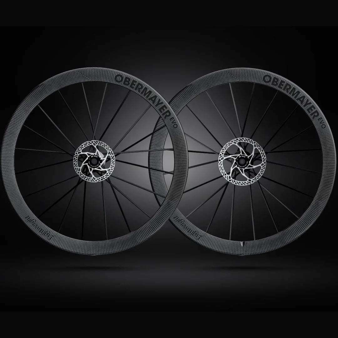 OBERMAYER EVO SCHWARZ EDITION DISC WHEELSET - Lightweight - Cobbled Climbs