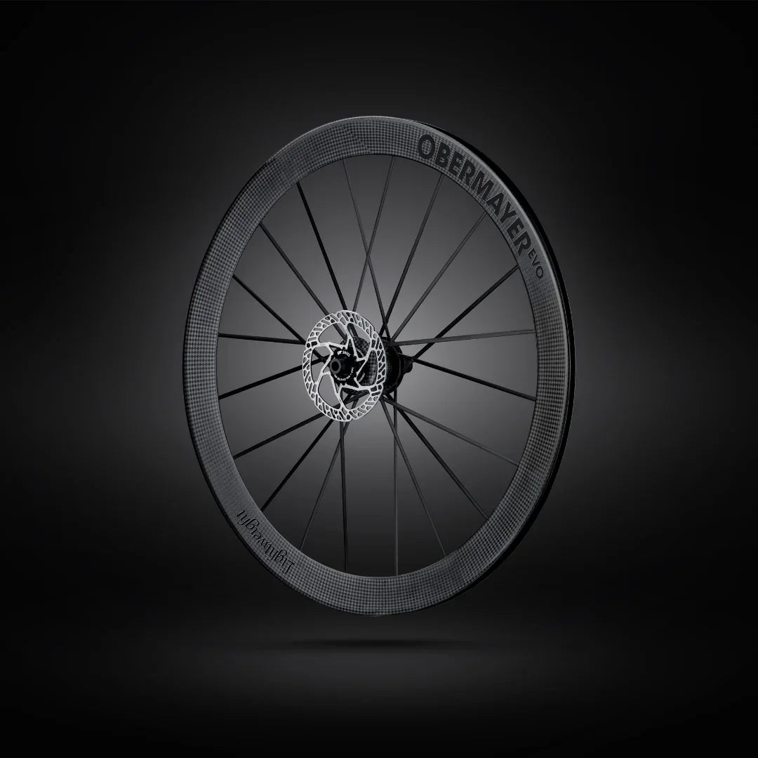 OBERMAYER EVO SCHWARZ EDITION DISC WHEELSET - Lightweight - Cobbled Climbs