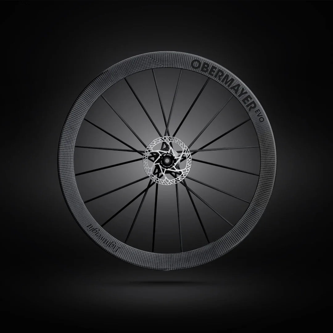 OBERMAYER EVO SCHWARZ EDITION DISC WHEELSET - Lightweight - Cobbled Climbs