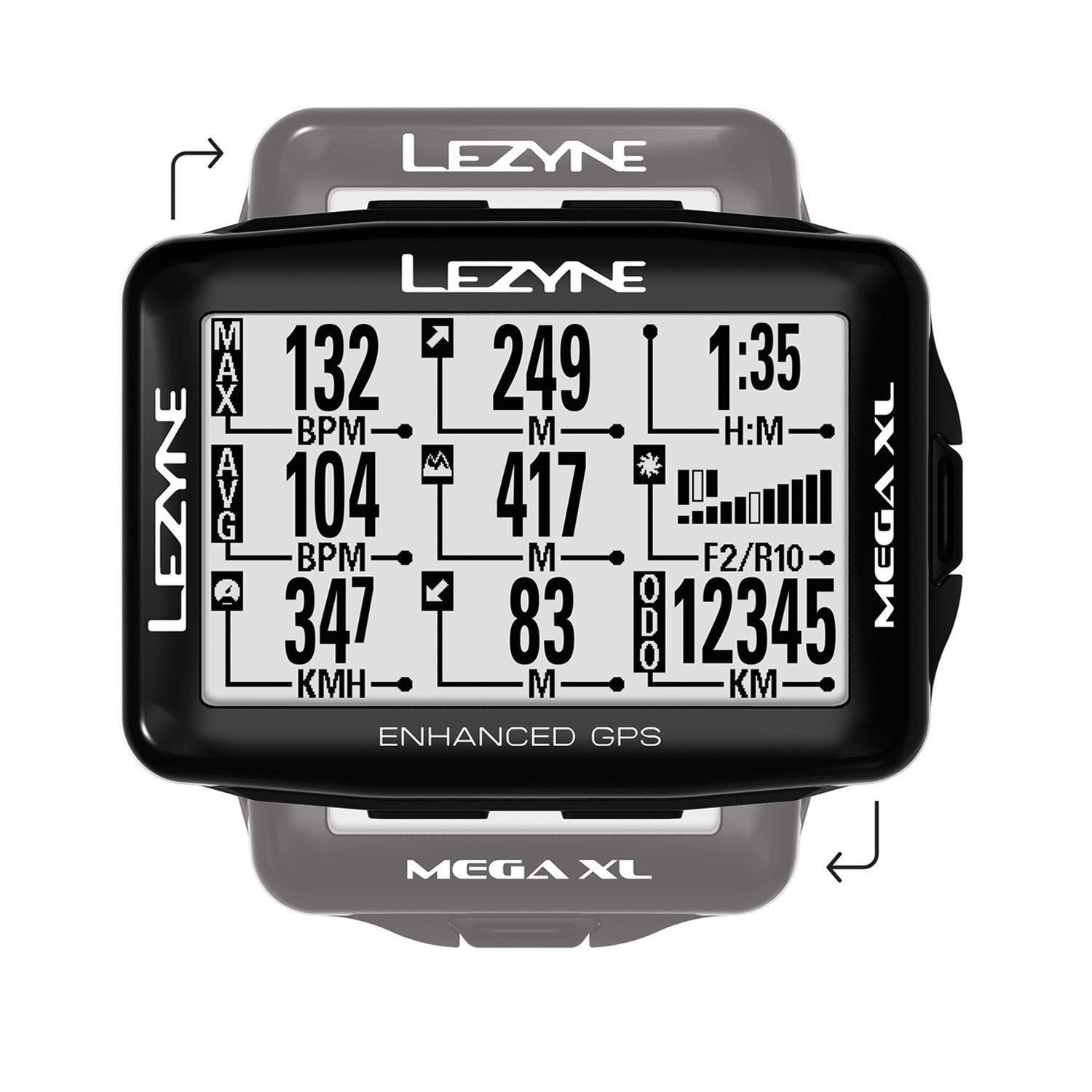 MEGA XL GPS BIKE COMPUTER – Lezyne premium cycling Cyclocomputers in India from Cobbled Climbs