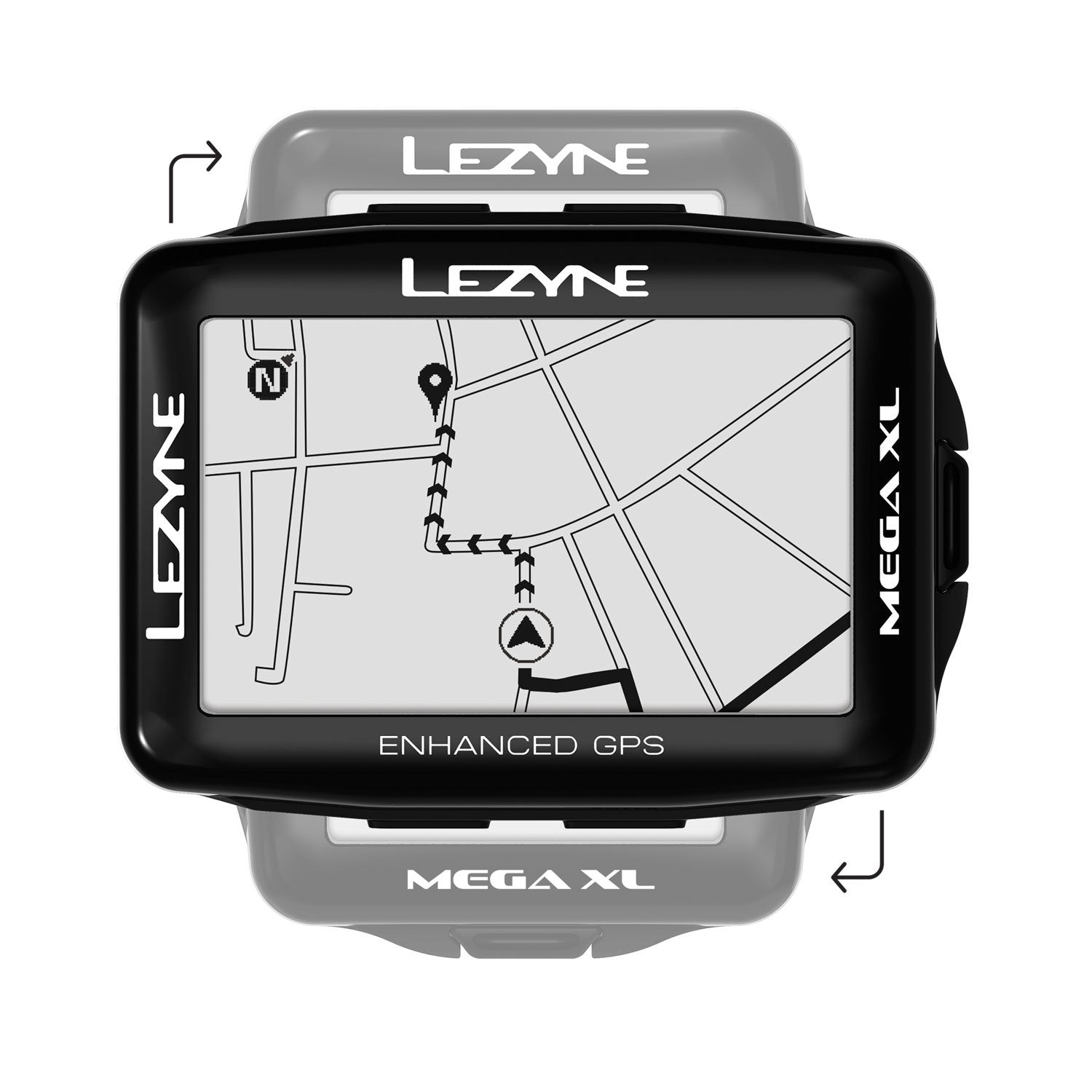 MEGA XL GPS BIKE COMPUTER – Lezyne premium cycling Cyclocomputers in India from Cobbled Climbs