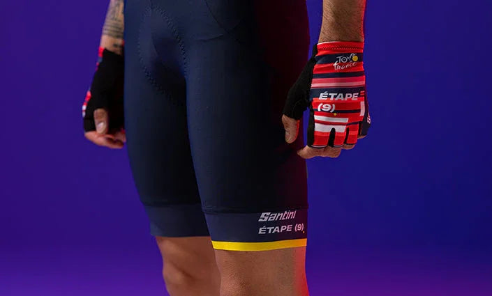 AIGLE UNISEX CYCLING GLOVES - Santini - Cobbled Climbs