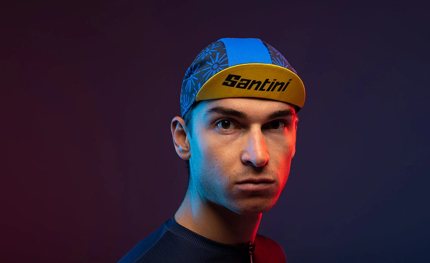 TOUR DE FRANCE TRIONFO MENS CYCLING CAP - Santini - Cobbled Climbs