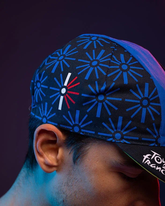 TOUR DE FRANCE TRIONFO MENS CYCLING CAP - Santini - Cobbled Climbs