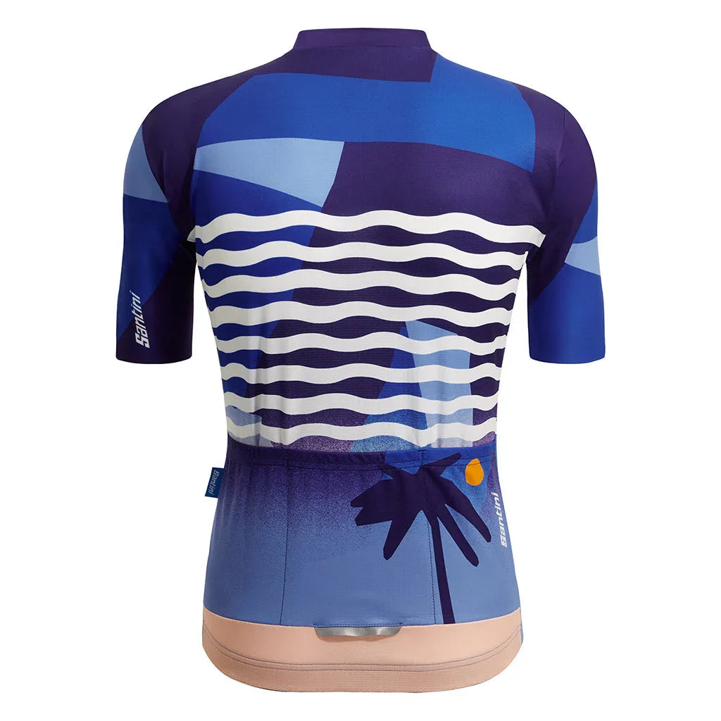 TDF PARIS NICE MENS CYCLING JERSEY - Santini - Cobbled Climbs