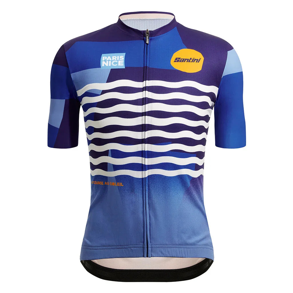 TDF PARIS NICE MENS CYCLING JERSEY - Santini - Cobbled Climbs