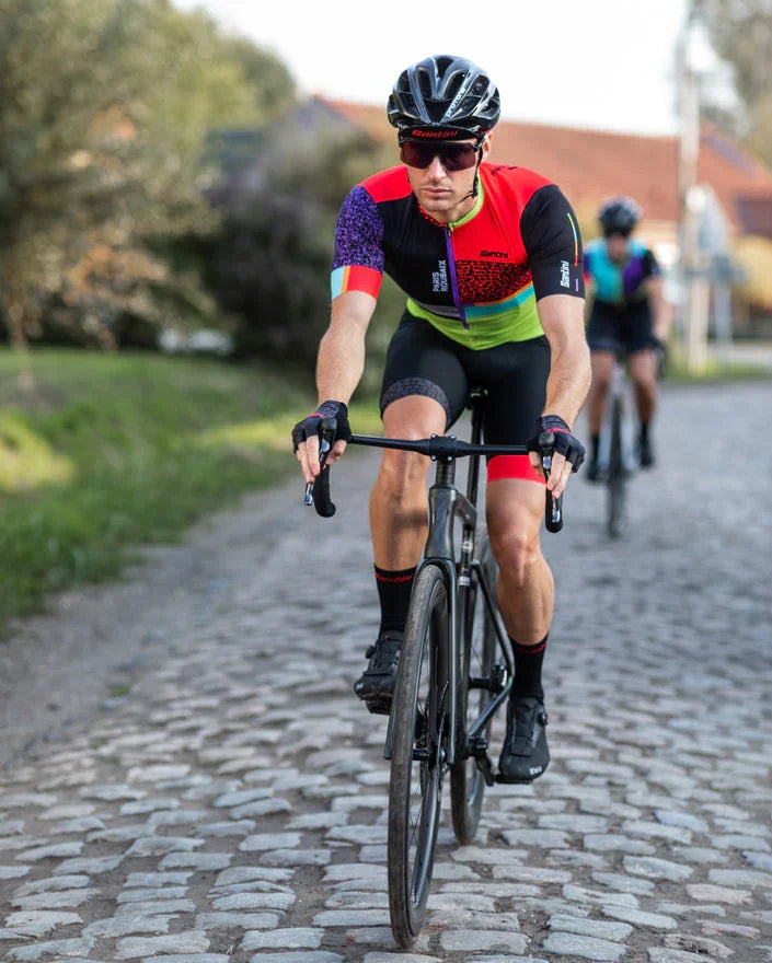 TDF PARIS ROUBAIX FORGER DES HEROES MENS CYCLING JERSEY - Santini - Cobbled Climbs