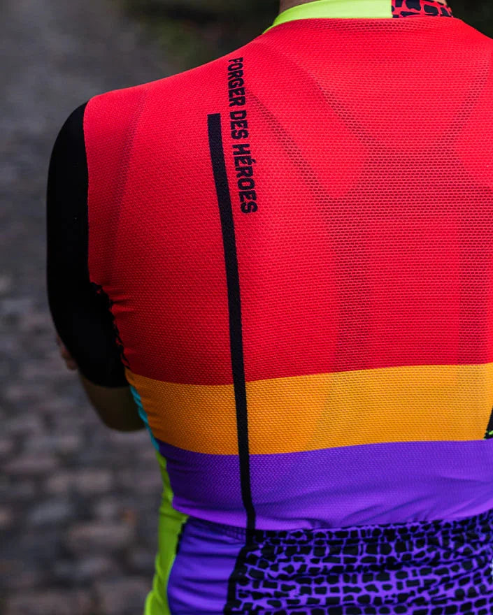 TDF PARIS ROUBAIX FORGER DES HEROES MENS CYCLING JERSEY - Santini - Cobbled Climbs